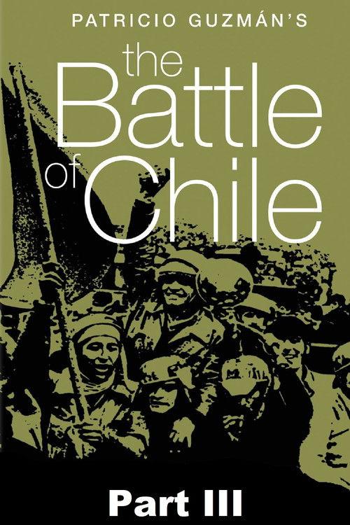 The Battle of Chile: Part III 1979 official movie poster