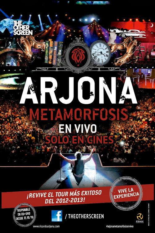 Metamorfosis: en vivo 2013 official movie poster