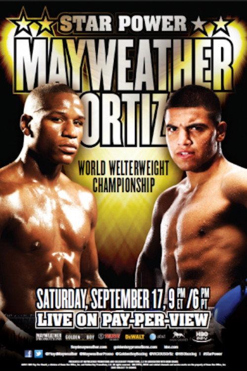 Floyd Mayweather Jr. vs. Victor Ortiz 2011 official movie poster