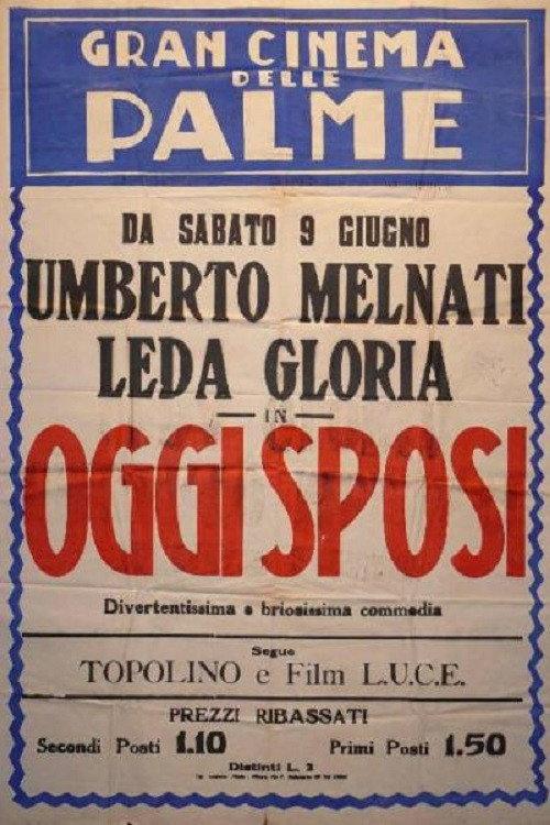 Oggi sposi 1934 official movie poster