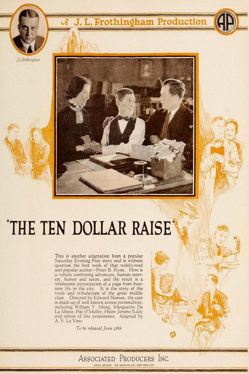 The Ten Dollar Raise 1921 official movie poster