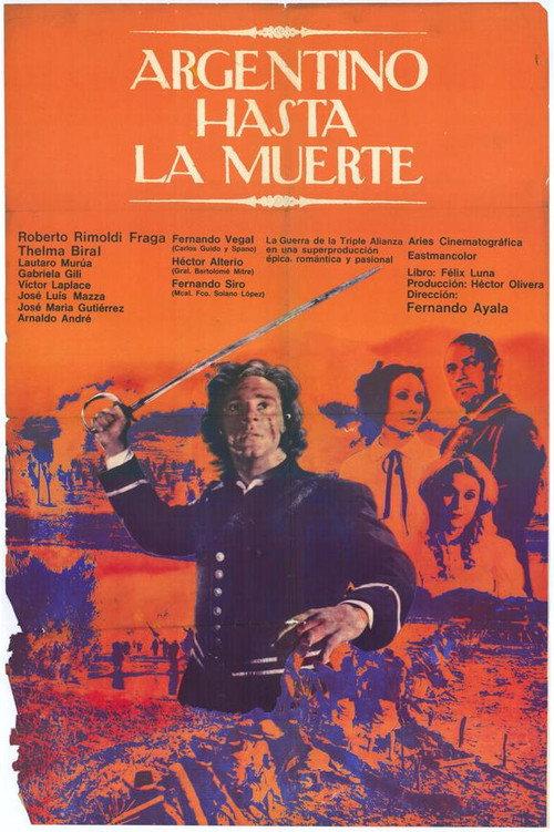 Argentinian Until Death 1971 official movie poster