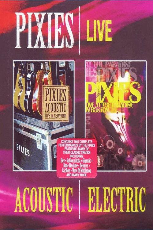 Pixies Acoustic & Electric Live 2006 official movie poster