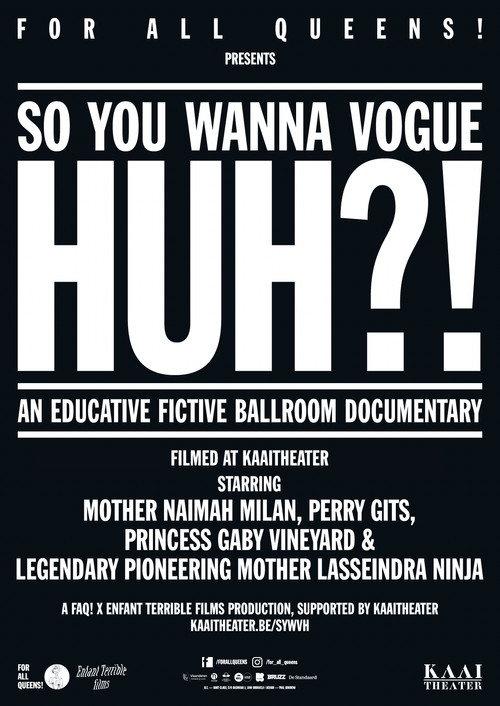 So You Wanna Vogue Huh?! 2024 official movie poster