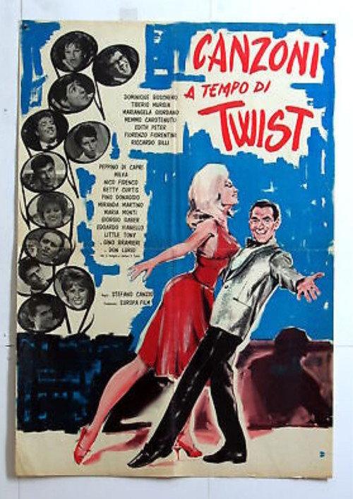 Canzoni a tempo di Twist 1962 official movie poster