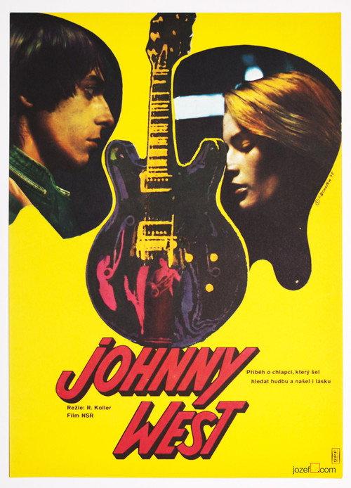 Johnny West 1977 official movie poster