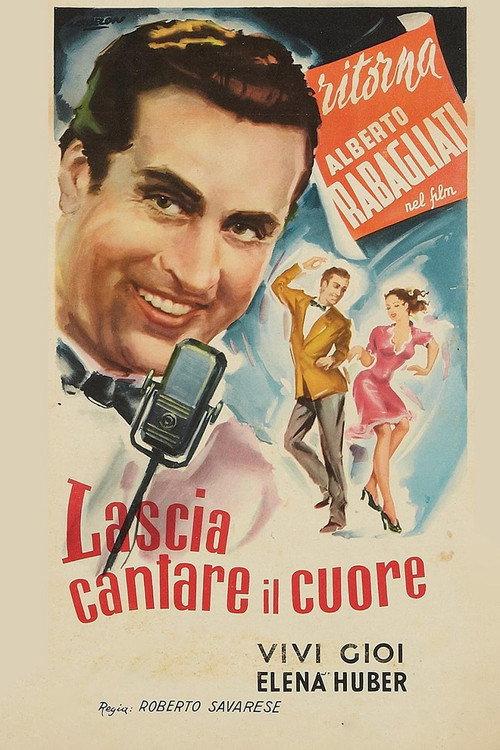 Lascia cantare il cuore 1943 official movie poster