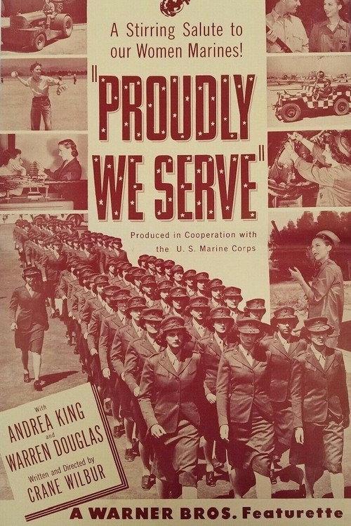 Proudly We Serve 1944 official movie poster