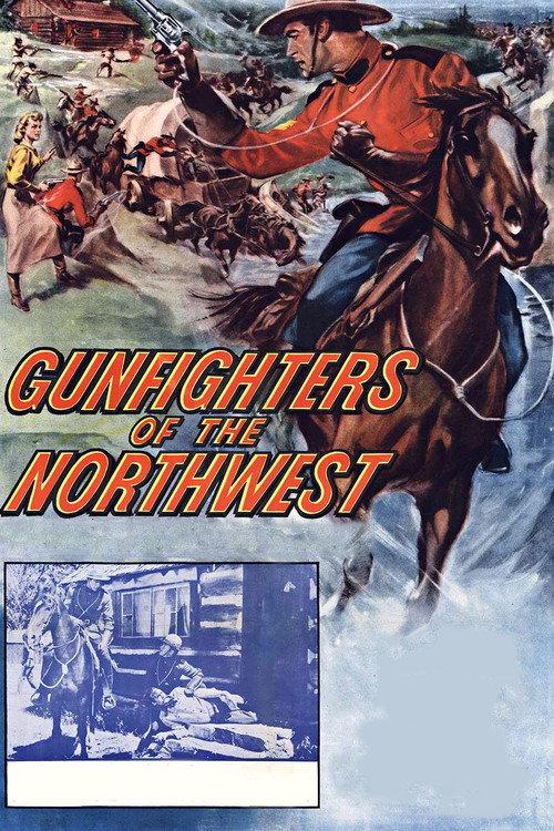 Gunfighters of the Northwest 1954 official movie poster