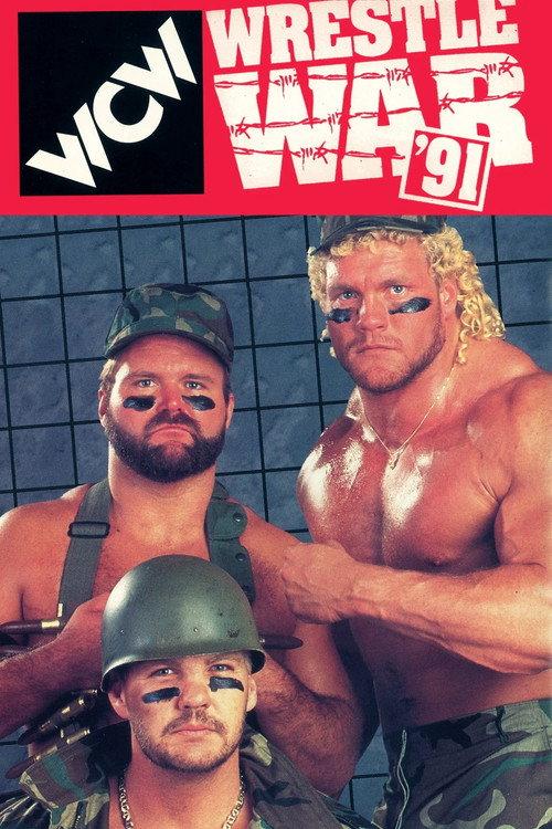 WCW WrestleWar 1991 1991 official movie poster