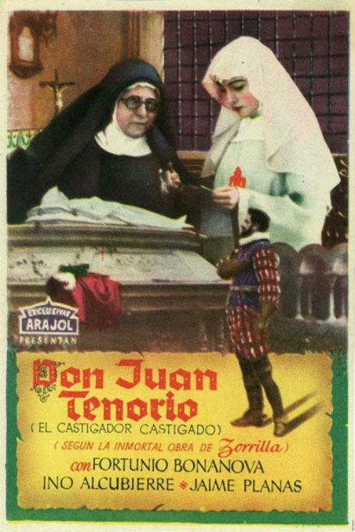 Don Juan Tenorio 1922 official movie poster