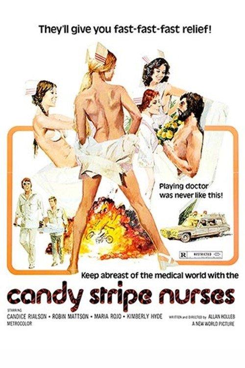 Candy Stripe Nurses 1974 official movie poster