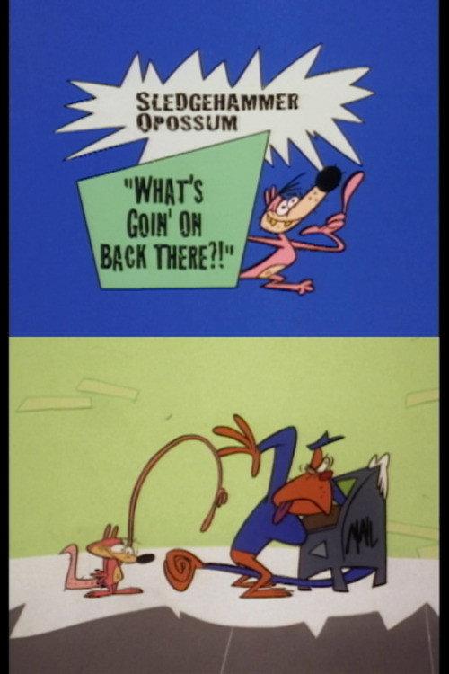 Sledgehammer O'Possum - What's Going on Back There? 1997 official movie poster
