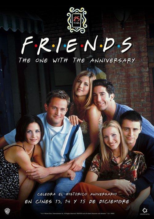 Friends 25th: The One with the Anniversary 2019 official movie poster