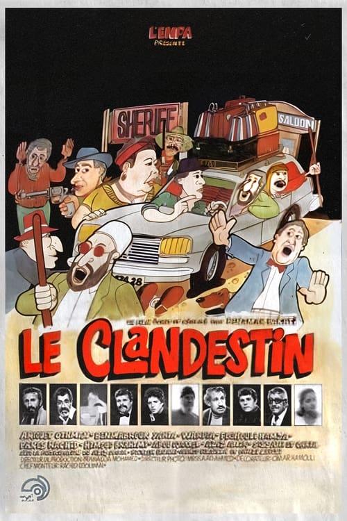Le Clandestin 1989 official movie poster