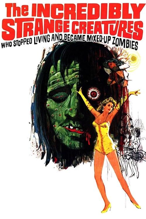 The Incredibly Strange Creatures Who Stopped Living and Became Mixed-Up Zombies!!? 1964 official movie poster