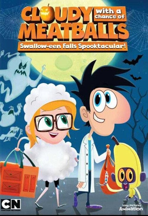 Cloudy with a Chance of Meatballs: Swallow-een Falls Spooktacular! 2017 official movie poster