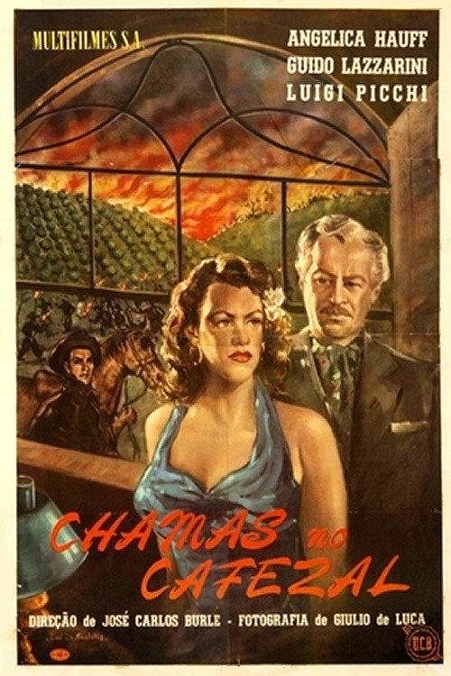 Chamas no Cafezal 1954 official movie poster