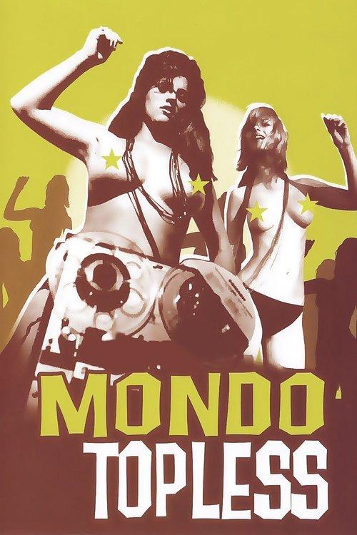 Mondo Topless 1966 official movie poster