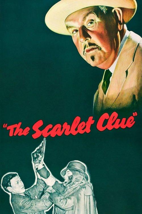 The Scarlet Clue 1945 official movie poster