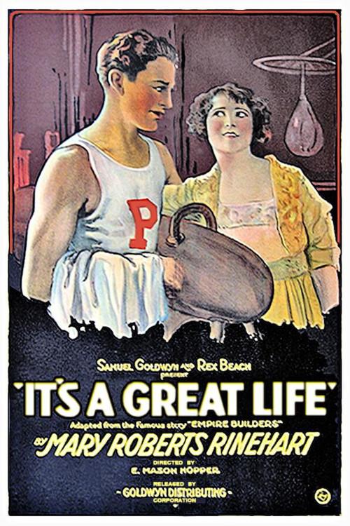 It's a Great Life 1920 official movie poster
