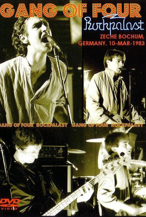 Gang of Four: Live on Rockpalast 1983 official movie poster