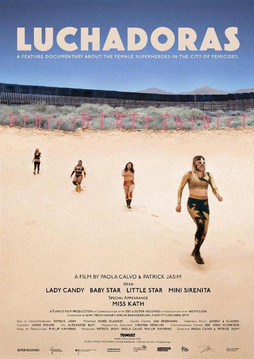 Luchadoras 2021 official movie poster