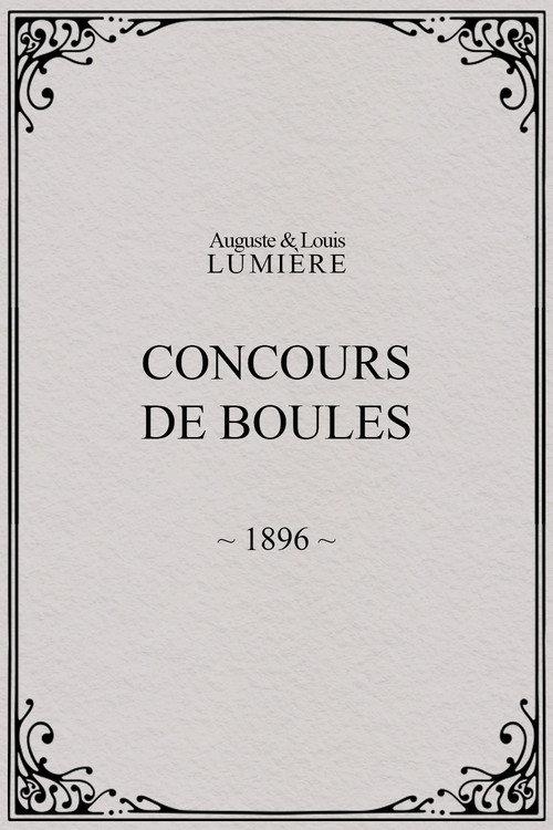 Boules Game 1896 official movie poster