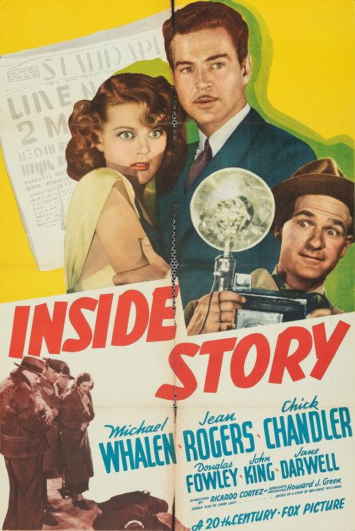 Inside Story 1939 official movie poster