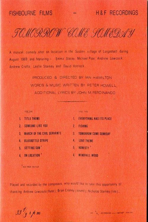 Tomorrow Come Someday 1969 official movie poster