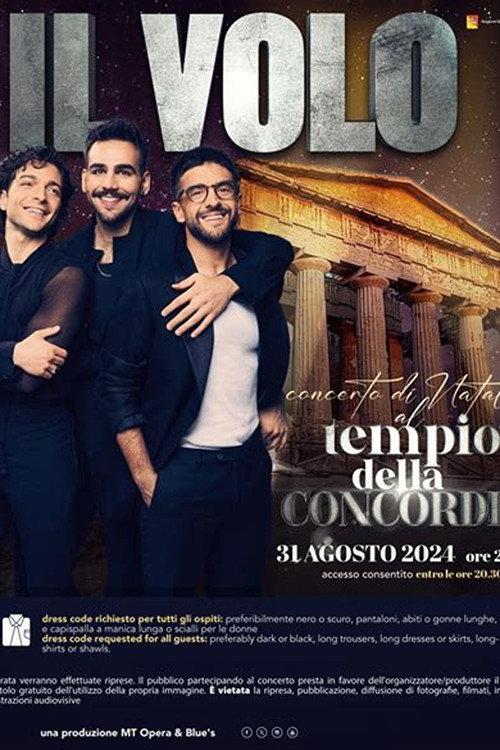 Il Volo - Natale ad Agrigento 2024 official movie poster