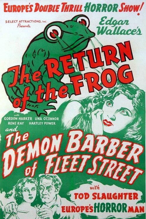 The Return of the Frog 1938 official movie poster