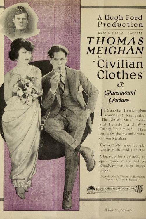 Civilian Clothes 1920 official movie poster