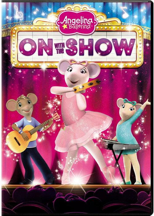 Angelina Ballerina : On With the Show 2014 official movie poster