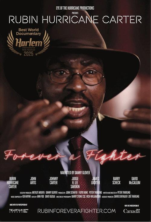 Rubin Hurricane Carter: Forever a Fighter 2025 official movie poster