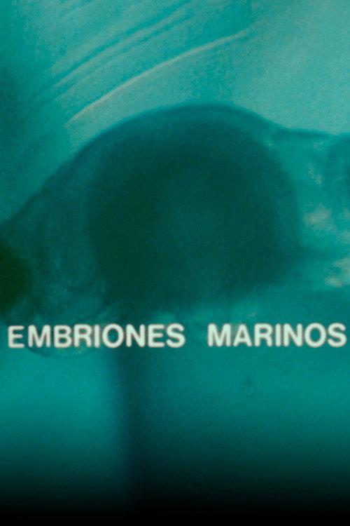 Embriones Marinos 1986 official movie poster