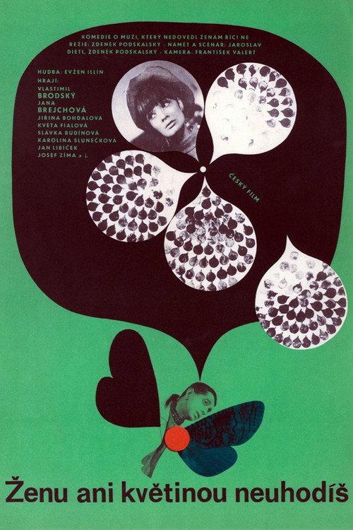 Never Strike A Woman... Even with A Flower 1967 official movie poster