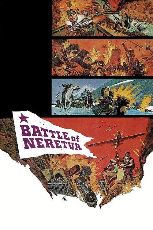 The Battle of Neretva 1969 official movie poster