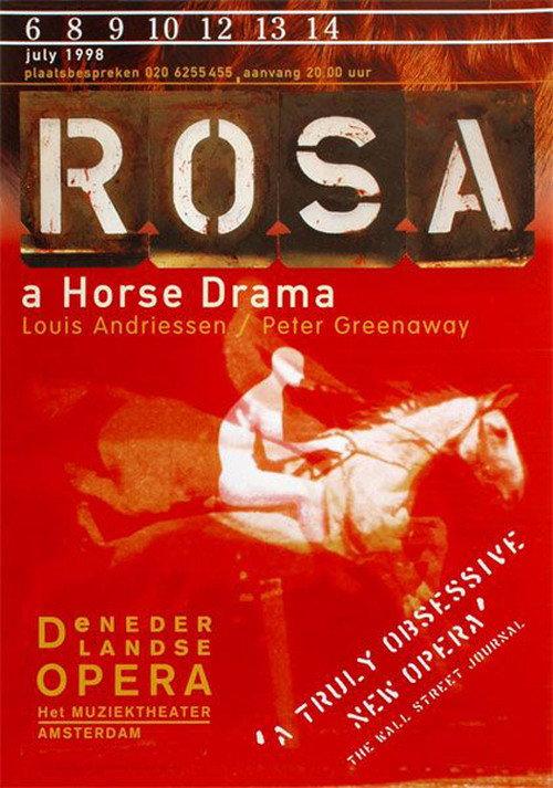 The Death of a Composer: Rosa, a Horse Drama 1999 official movie poster