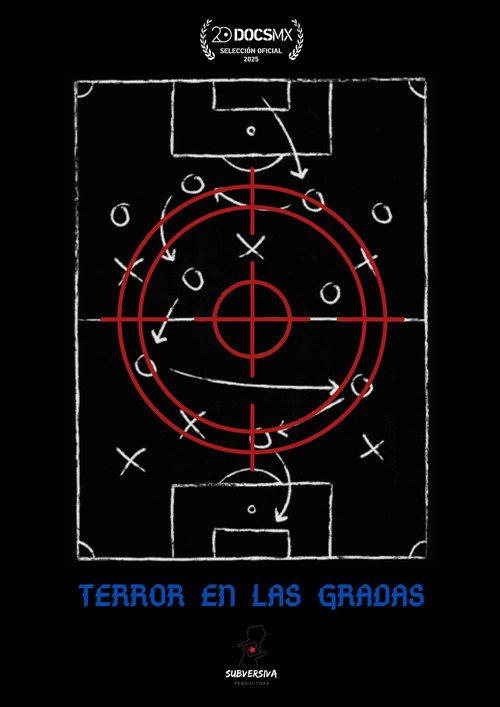 Terror en las gradas 2025 official movie poster