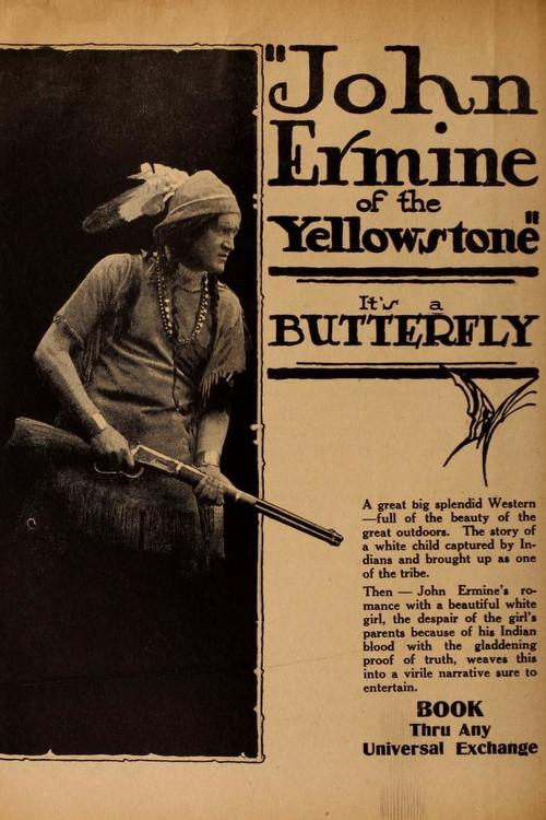 John Ermine of the Yellowstone 1917 official movie poster