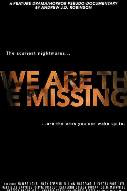 We Are The Missing 2020 official movie poster