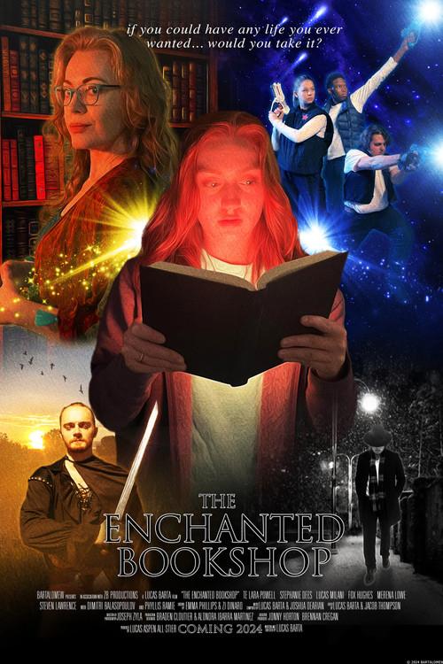 The Enchanted Bookshop 2024 official movie poster