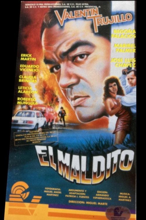 El Maldito 1996 official movie poster