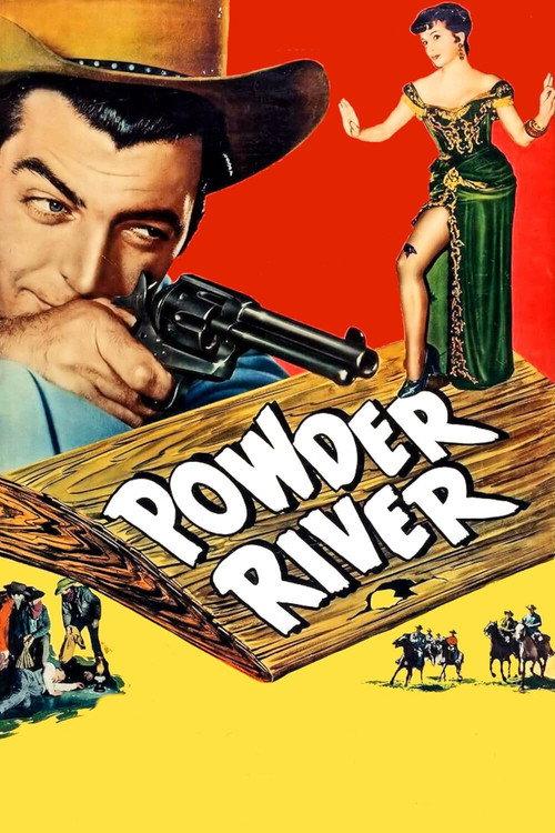 Powder River 1953 official movie poster