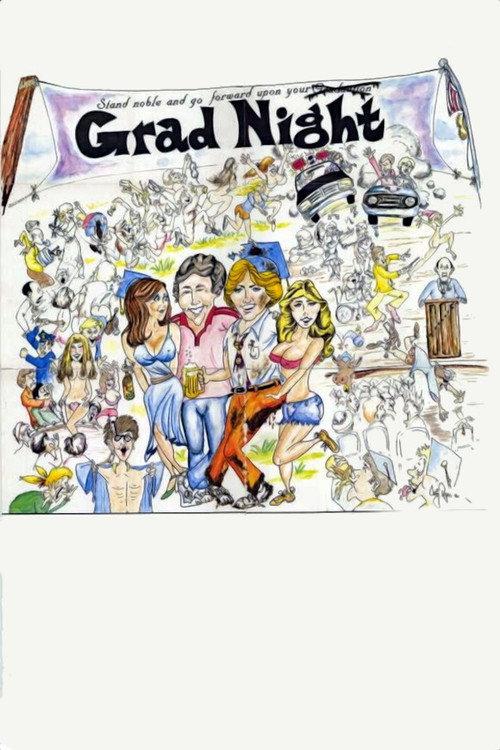 Grad Night 1980 official movie poster