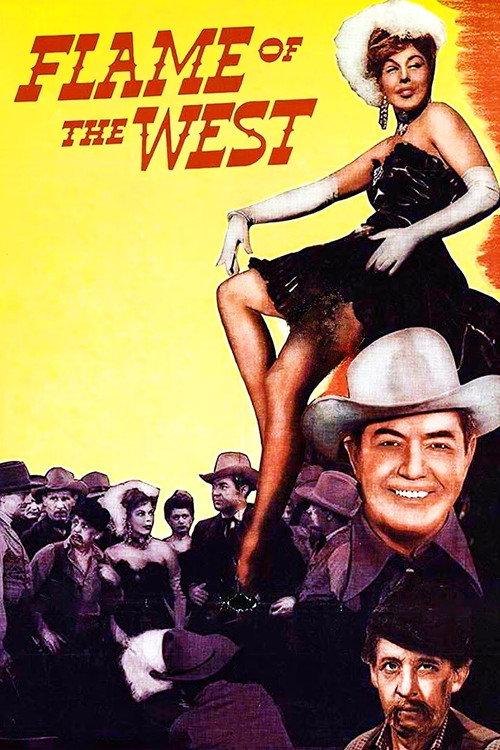 Flame of the West 1945 official movie poster