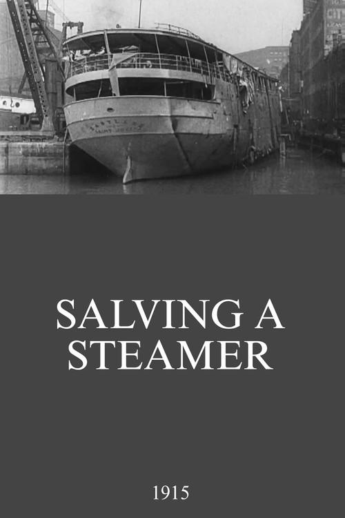 Salving a Steamer 1915 official movie poster