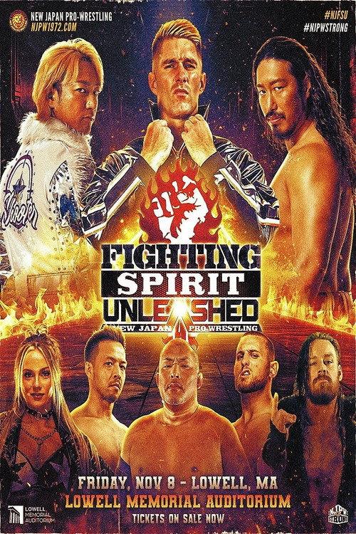NJPW Fighting Spirit Unleashed 2024 2024 official movie poster