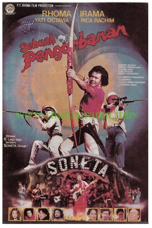 Pengorbanan 1982 official movie poster